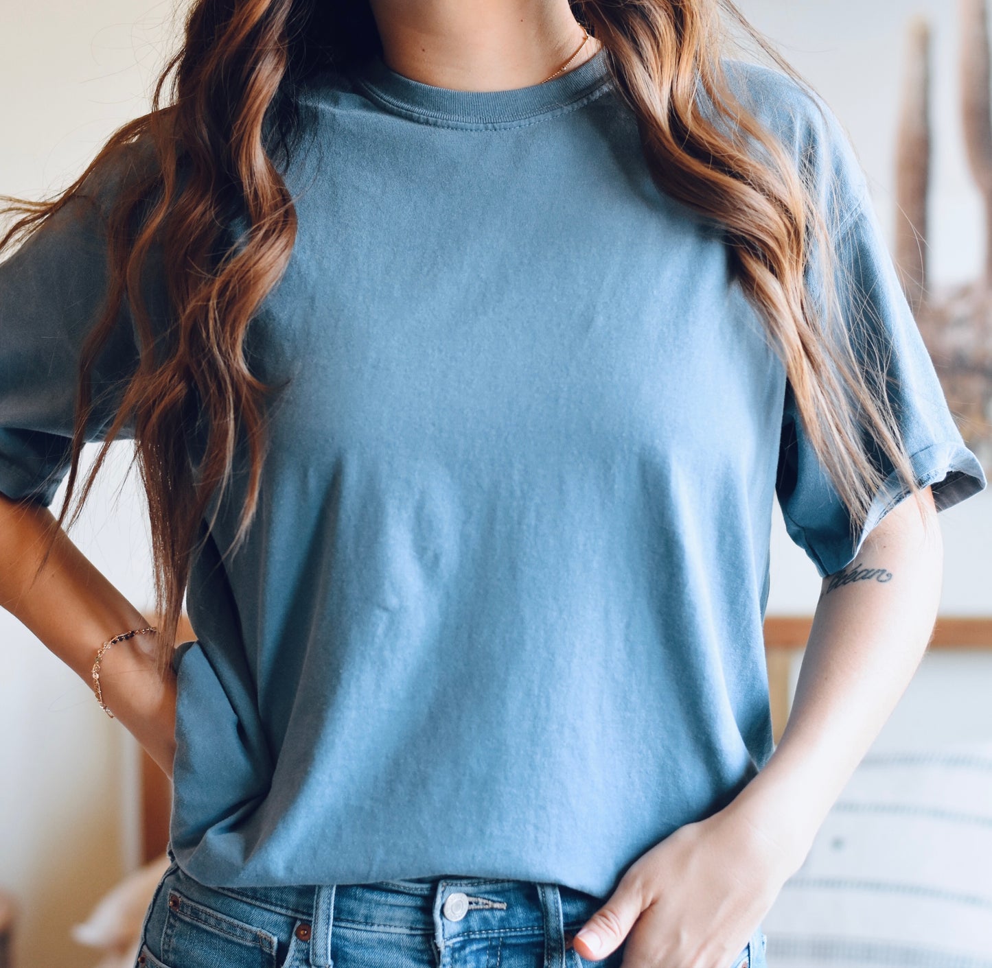 LIVE HAPPY, Comfort Color Tee