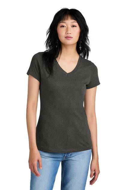 BE KIND on Ring Spun District Tee, Ladies V-neck