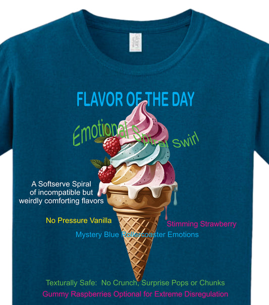 The birth of the neurospicy scoop shop aka Why Be Normal I Scream Shop